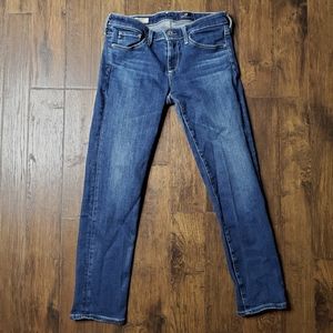 AG The Stilt Crop Cigarette Crop Jeans